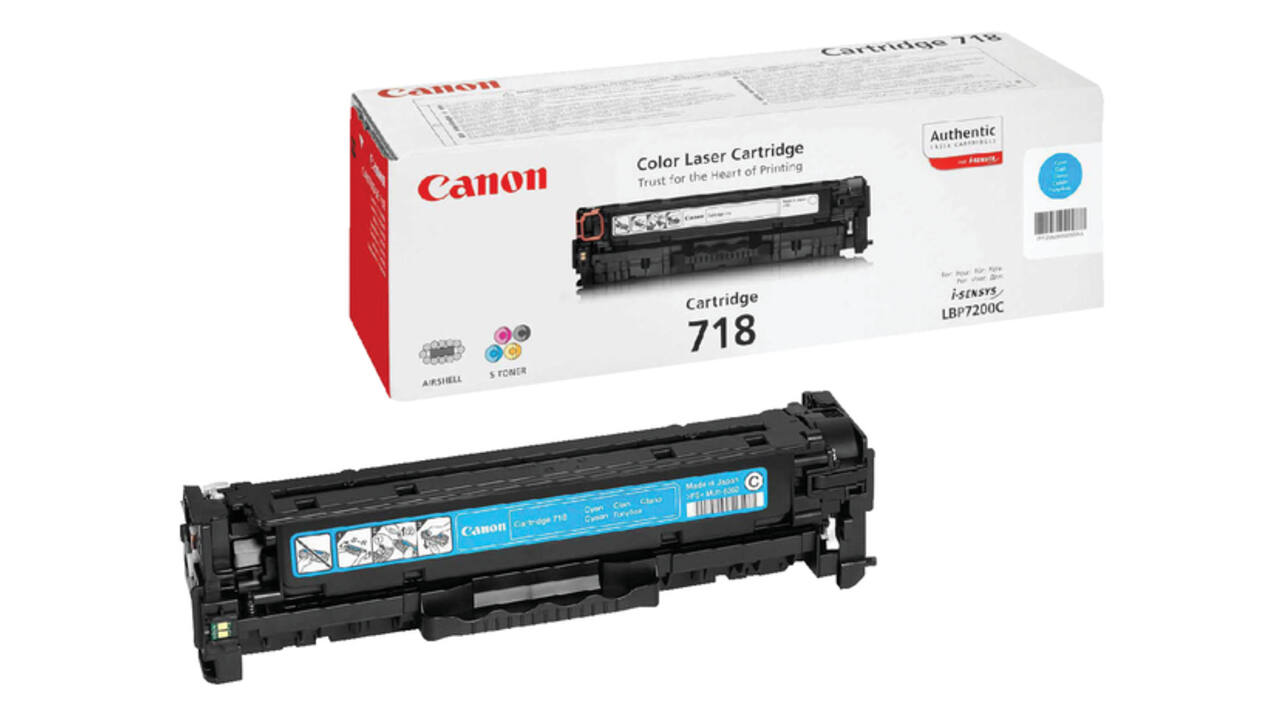 Tonercartridge Canon 718 blauw