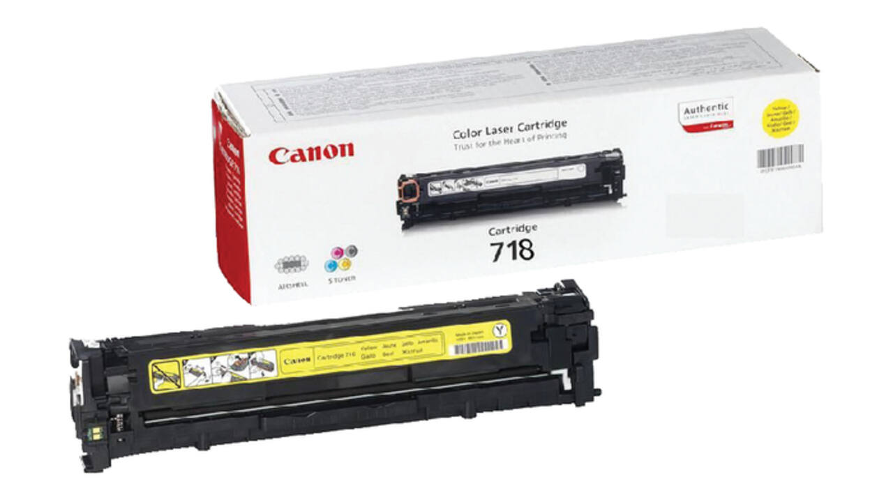 Tonercartridge Canon 718 geel