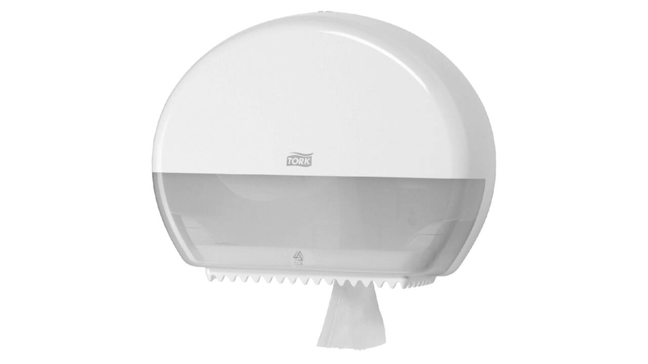 Toiletpapier Tork T2 Premium jumbo klein 3-laags 120m wit 110255