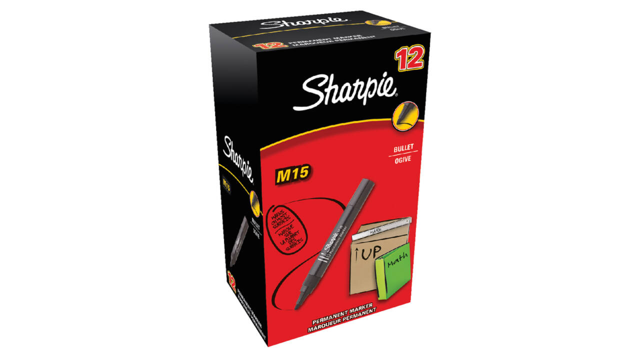 Viltstift Sharpie rond M15 1.8mm zwart