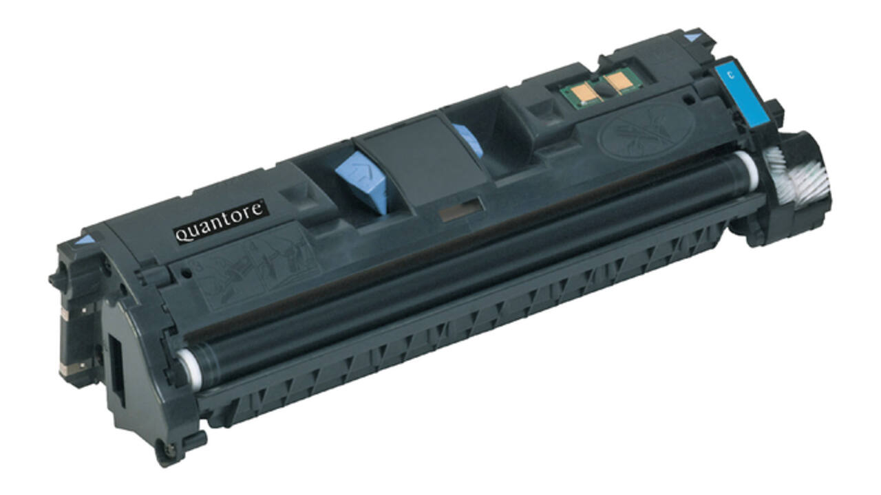 Tonercartridge Quantore alternatief tbv HP Q3961A C9701A 122A blauw