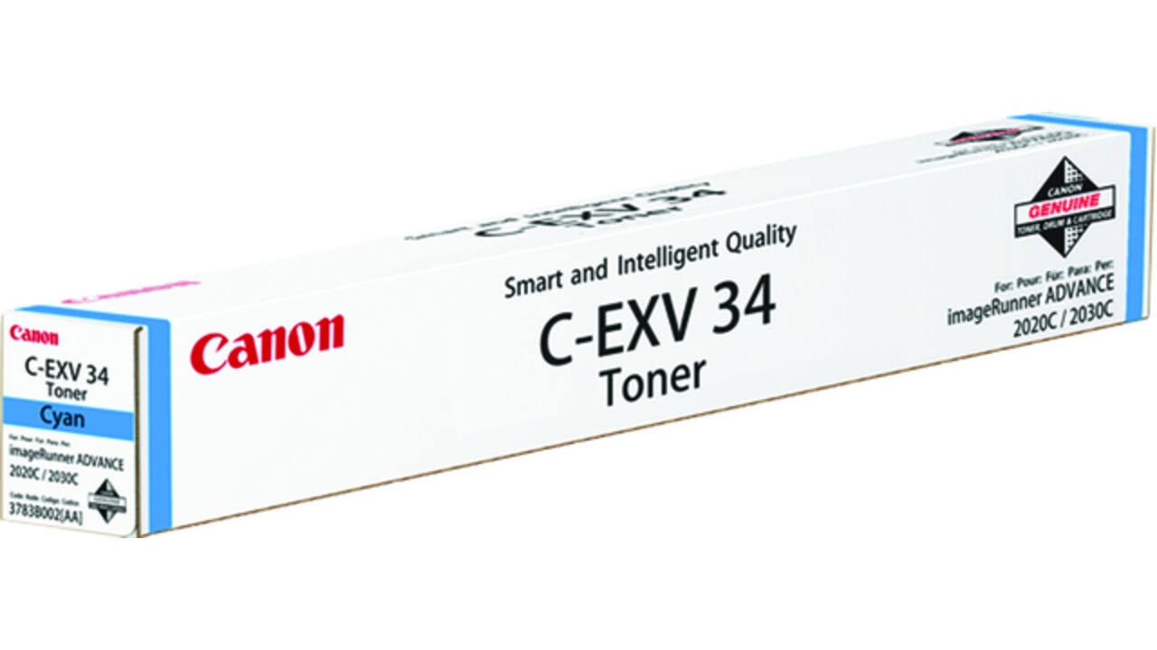 Tonercartridge Canon C-EXV 34 blauw