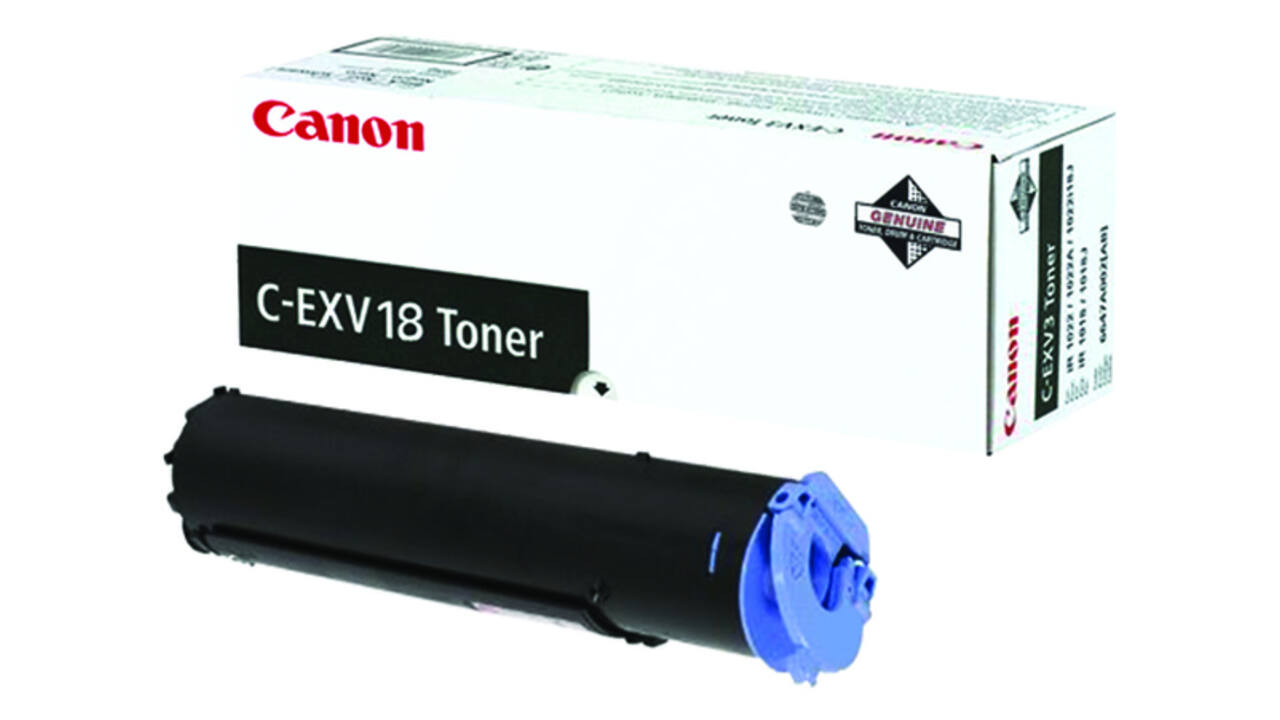 Tonercartridge Canon C-EXV 18 zwart