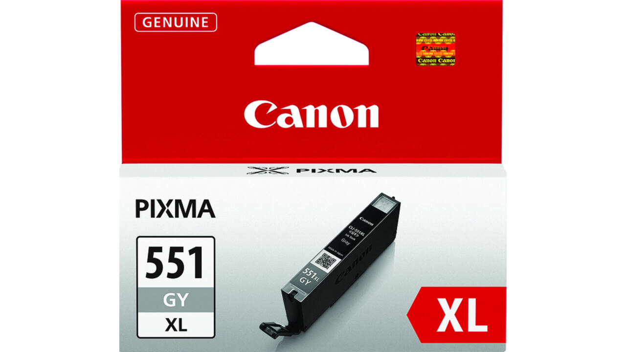 Inktcartridge Canon CLI-551XL grijs