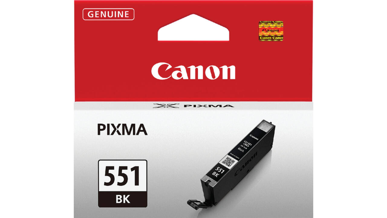 Inktcartridge Canon CLI-551 zwart