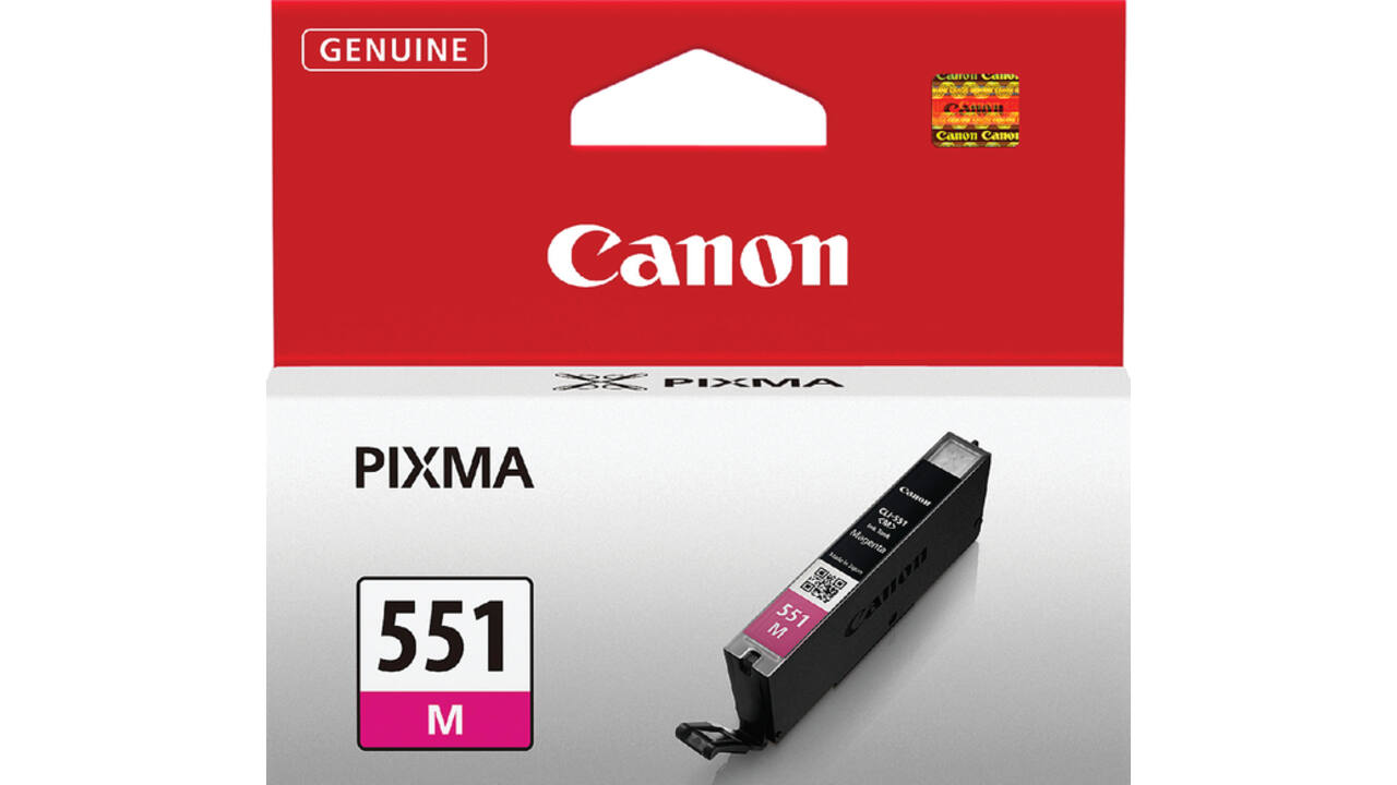 Inktcartridge Canon CLI-551 rood