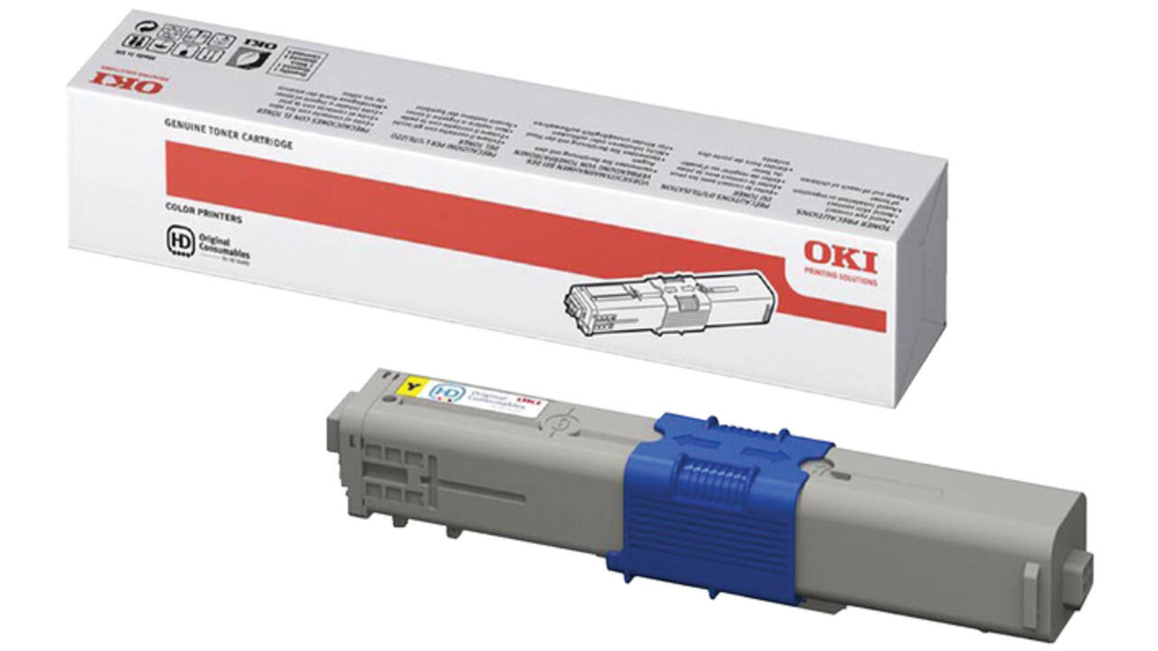 Toner Oki 44469704 geel