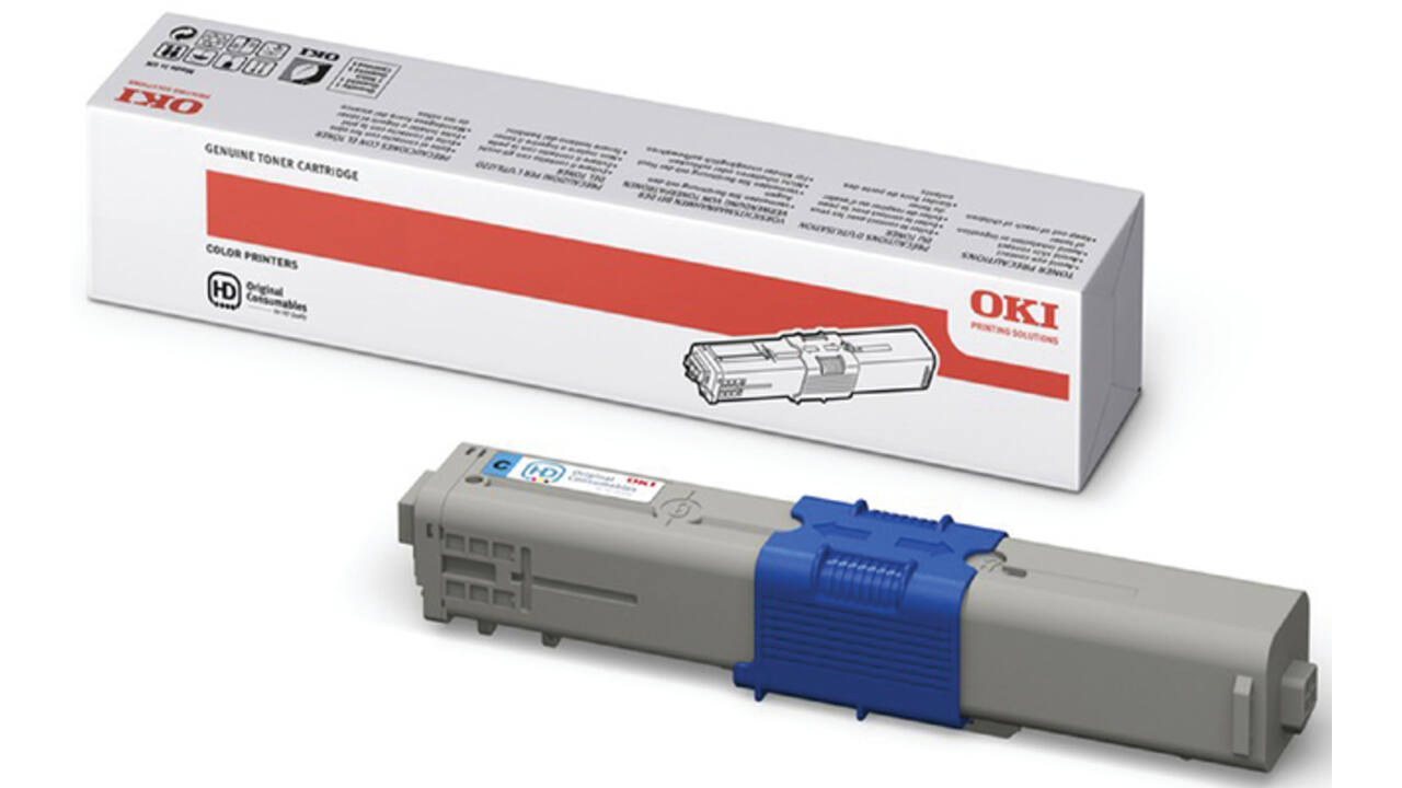 Toner Oki 44469724 blauw