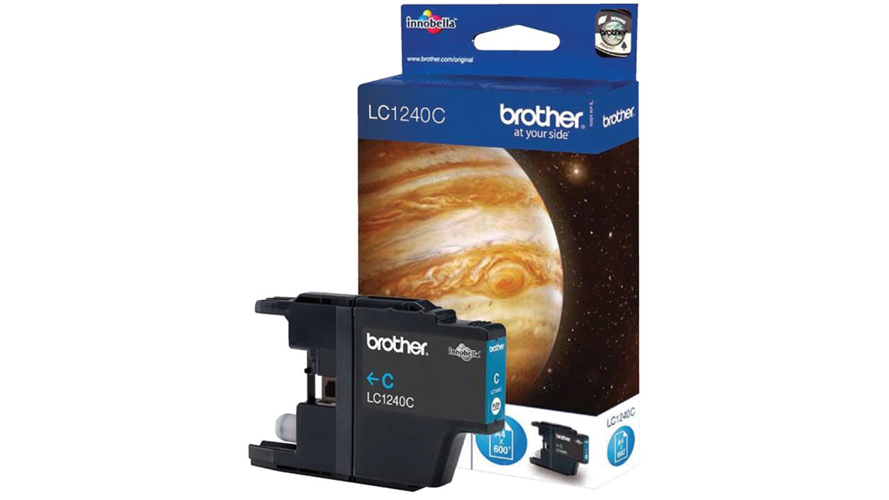 Inktcartridge Brother LC-1240C blauw