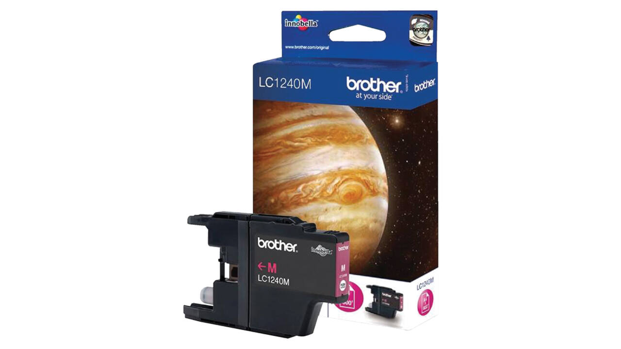 Inktcartridge Brother LC-1240M rood