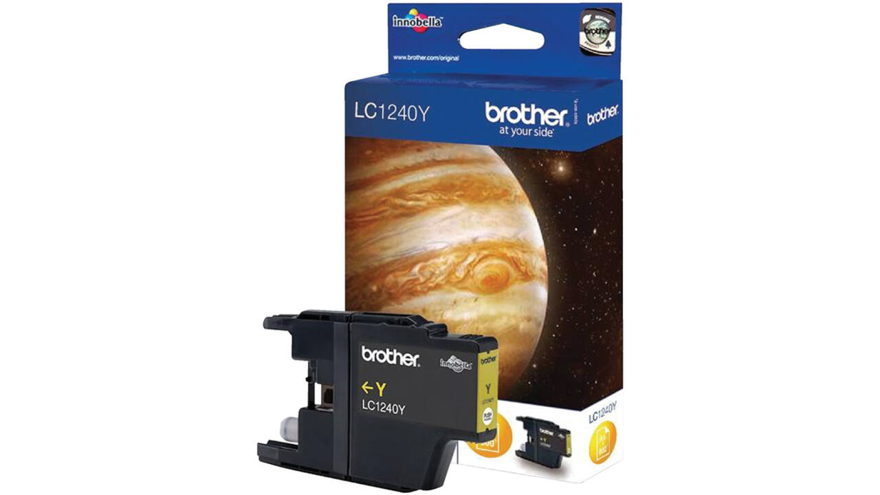 Inktcartridge Brother LC-1240Y geel