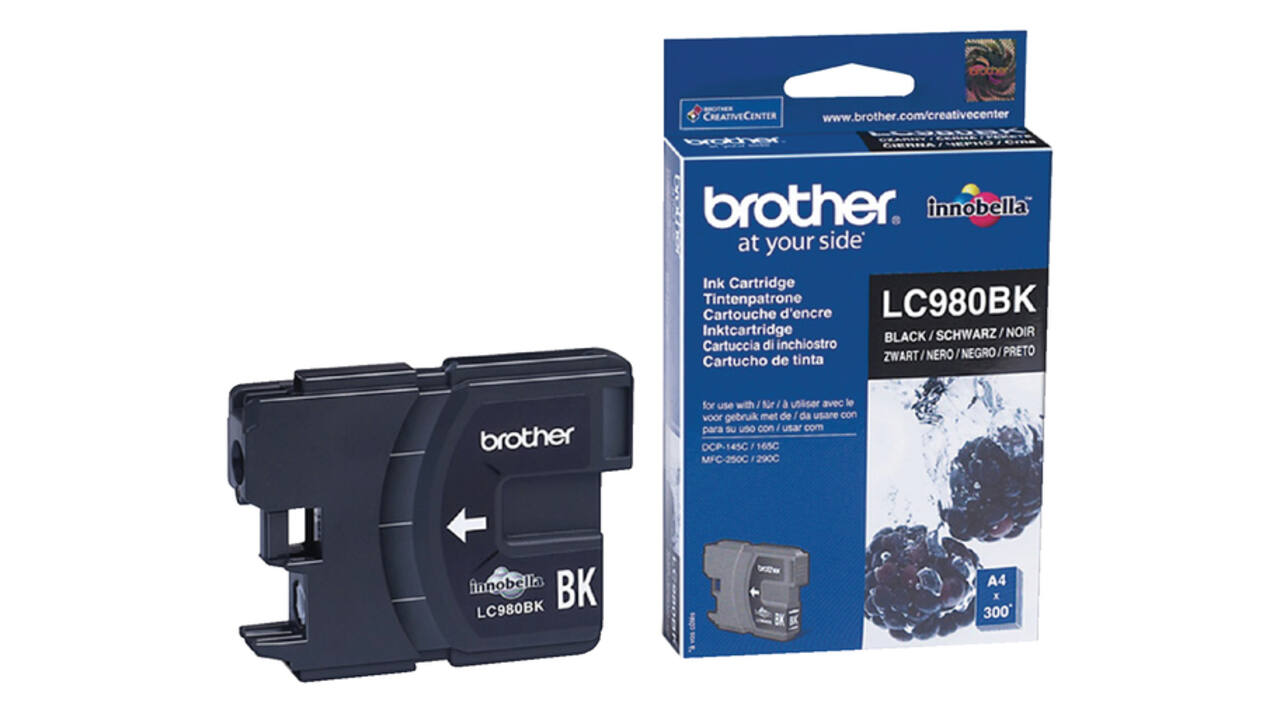 Inktcartridge Brother LC-980BK zwart