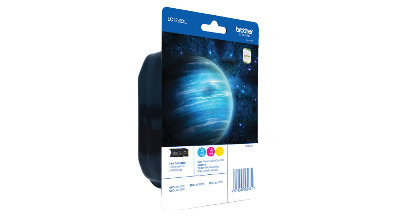 Inktcartridge Brother LC-1280XLRBWBP 3 kleuren