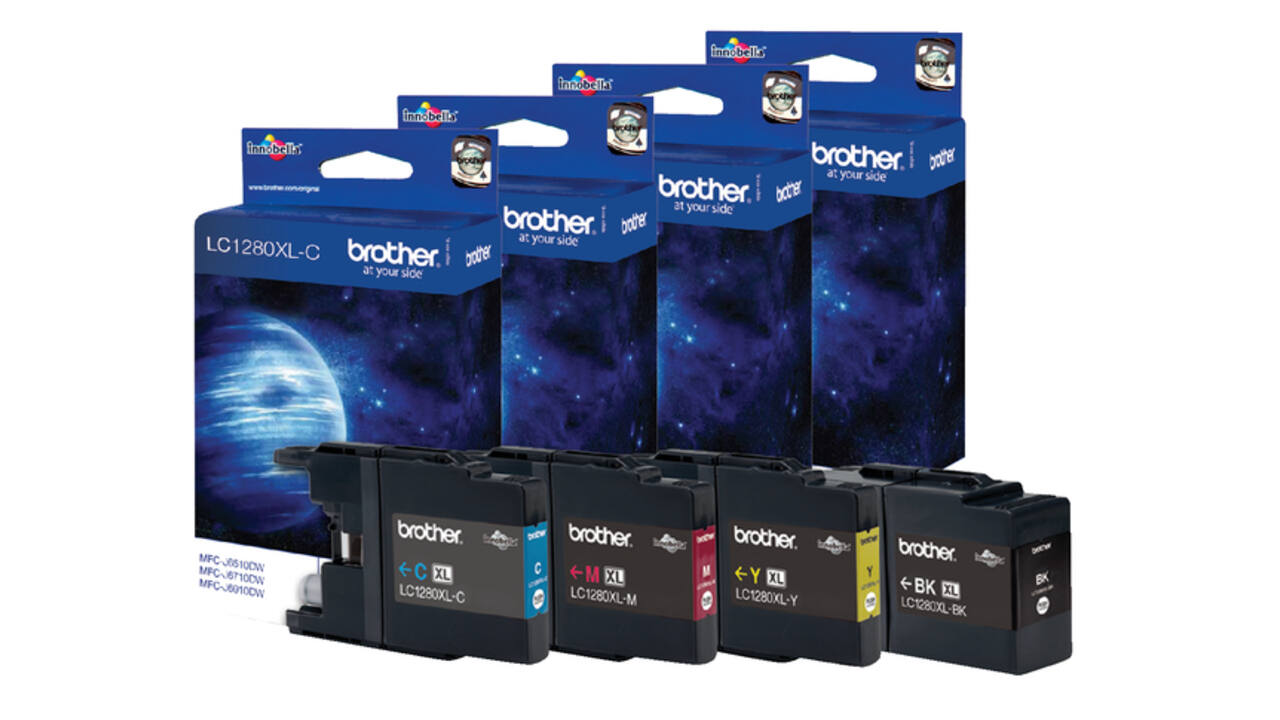 Inktcartridge Brother LC-1280XLC blauw