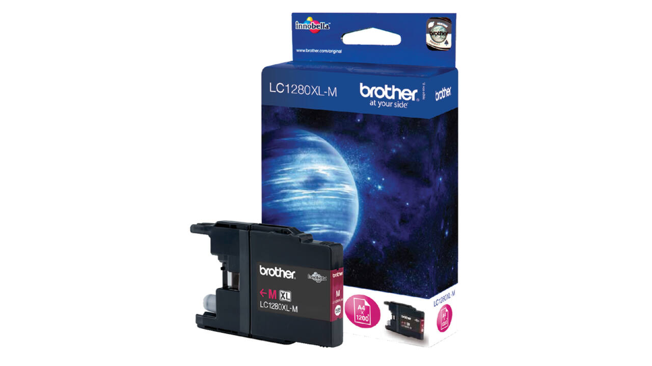 Inktcartridge Brother LC-1280XLM rood