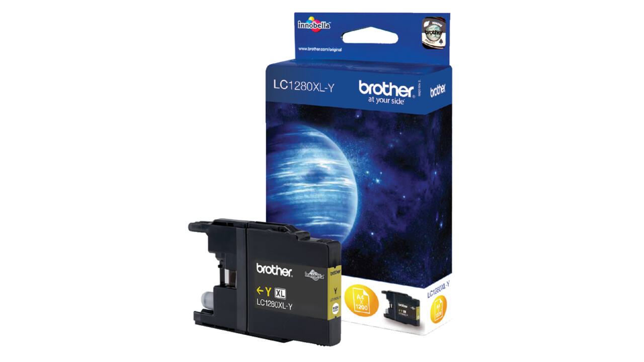 Inktcartridge Brother LC-1280XLY geel