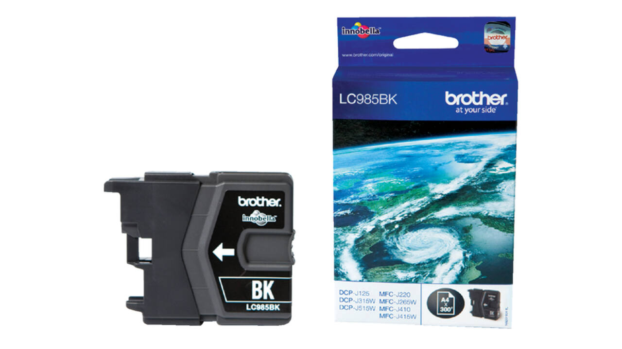 Inktcartridge Brother LC-985BK zwart