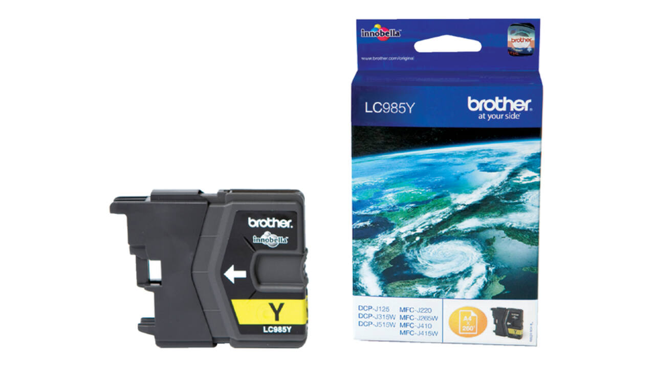 Inktcartridge Brother LC-985Y geel