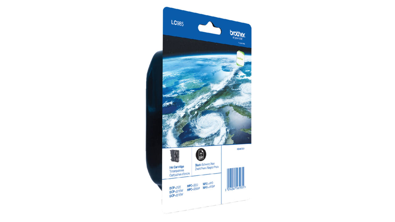Inktcartridge Brother LC-985BKBP zwart