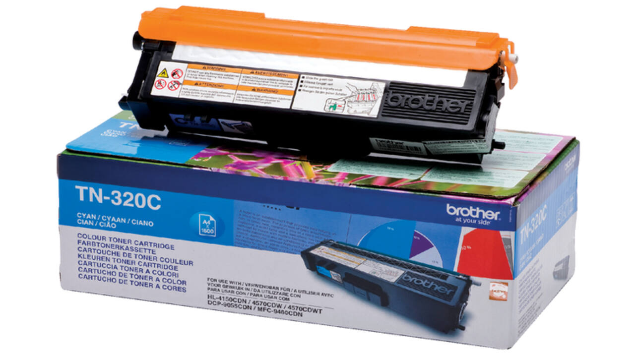 Toner Brother TN-320C blauw