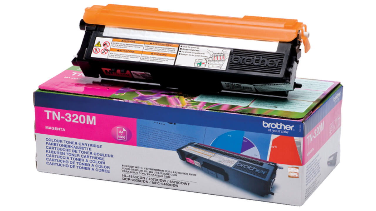 Toner Brother TN-320M rood
