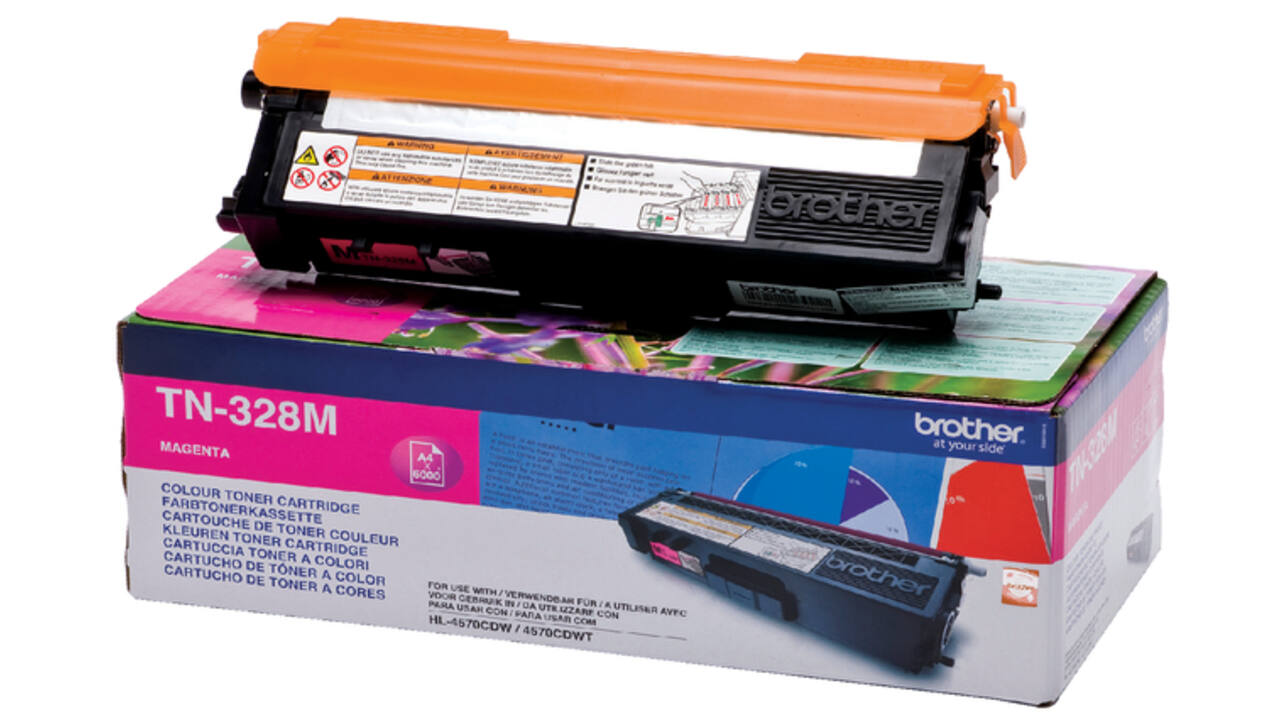 Toner Brother TN-328M rood