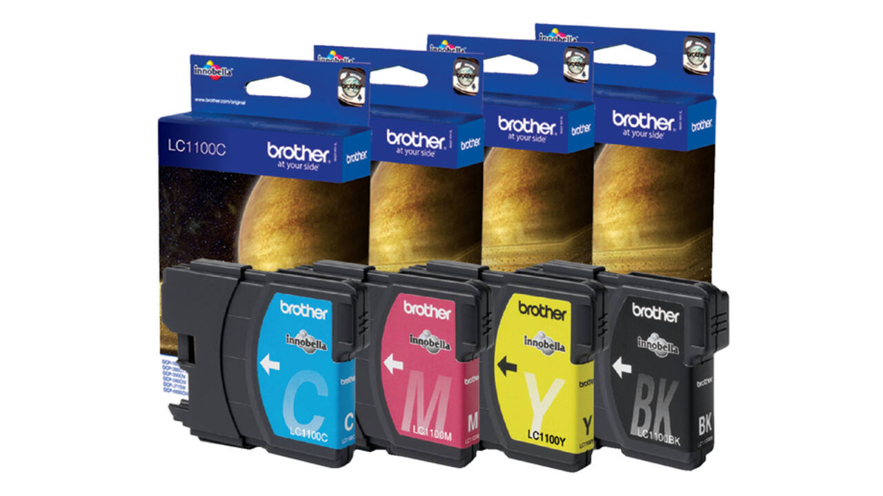 Inktcartridge Brother LC-1100C blauw