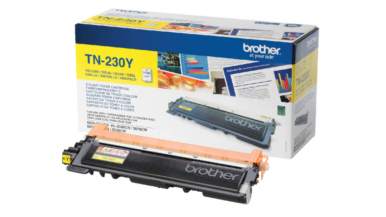 Toner Brother TN-230Y geel
