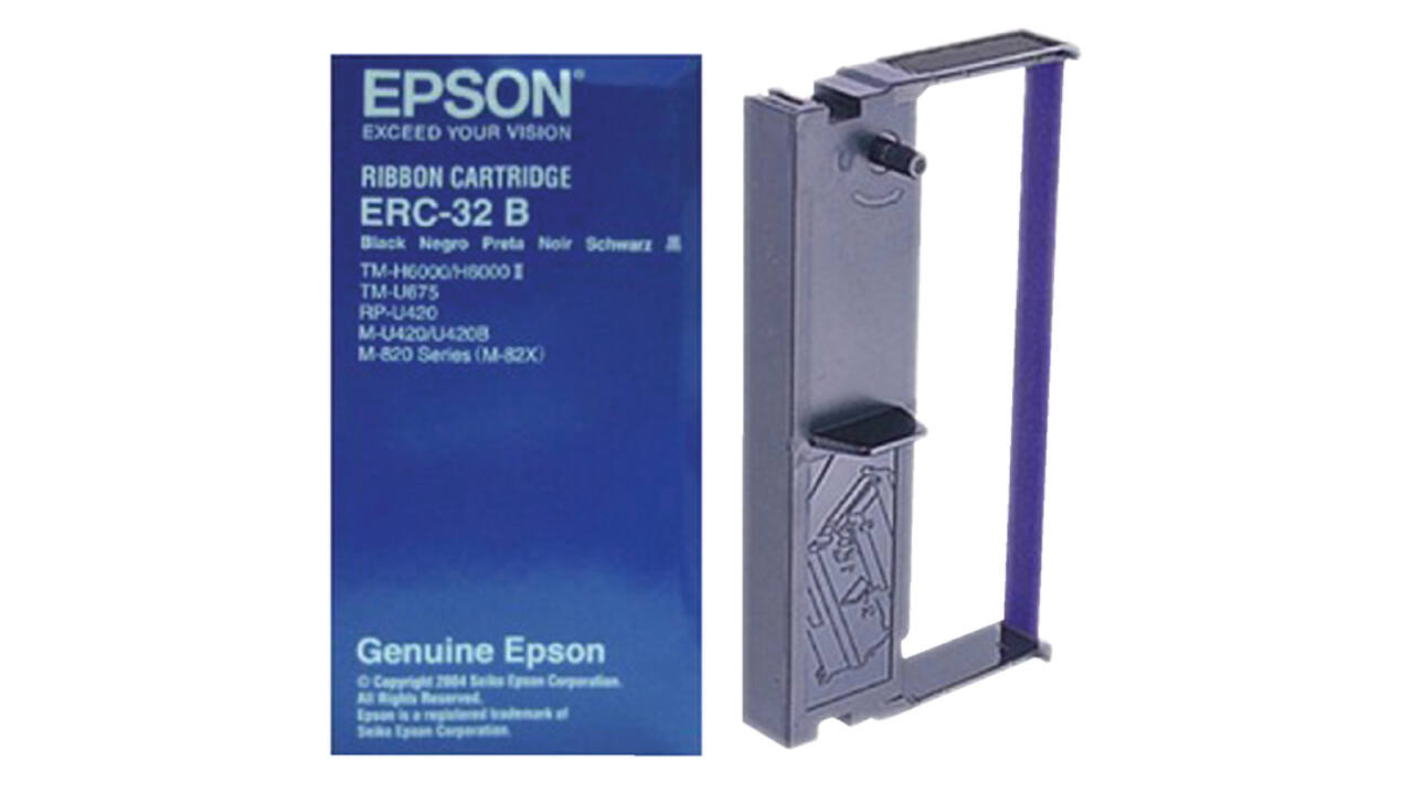 Lint Epson S015371 voor ERC-32B nylon zwart