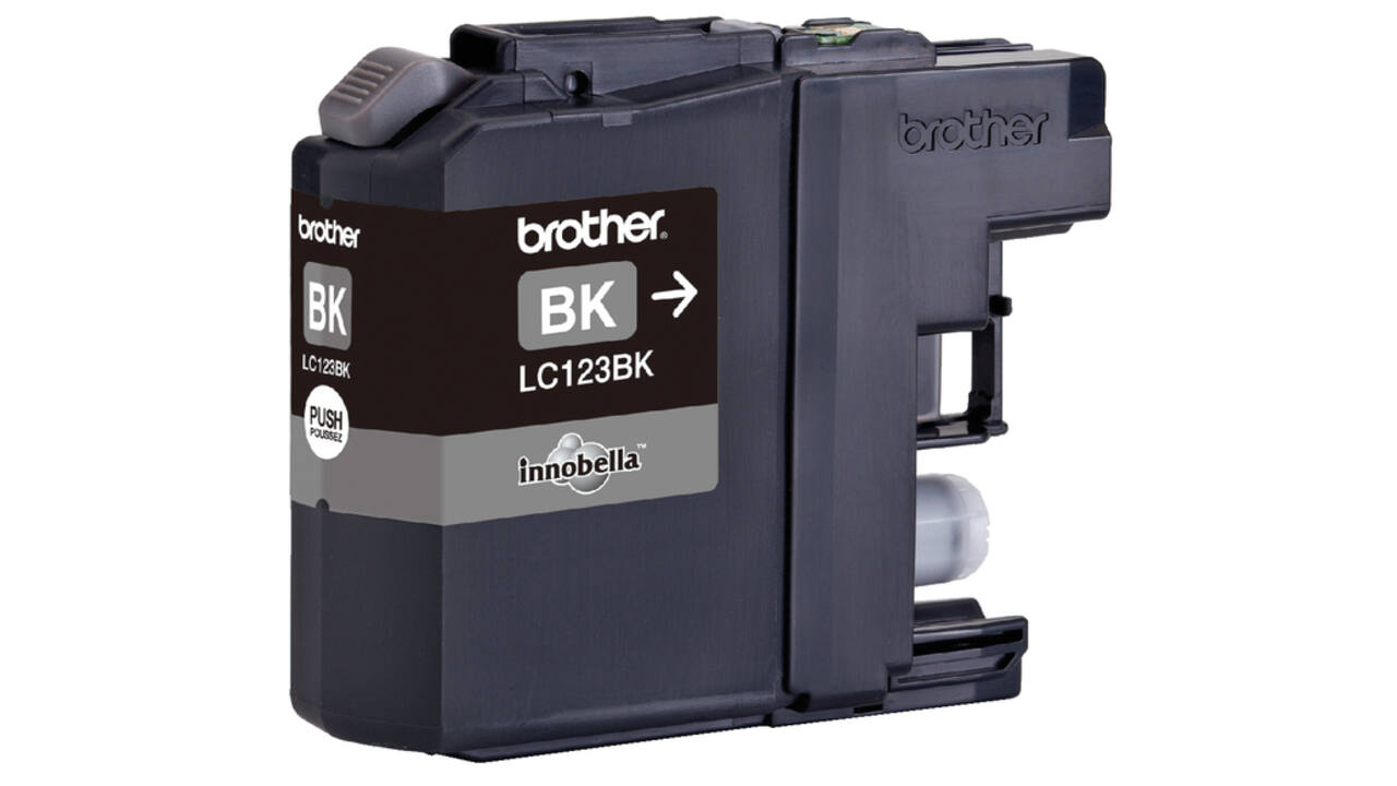 Inktcartridge Brother LC-123BK zwart