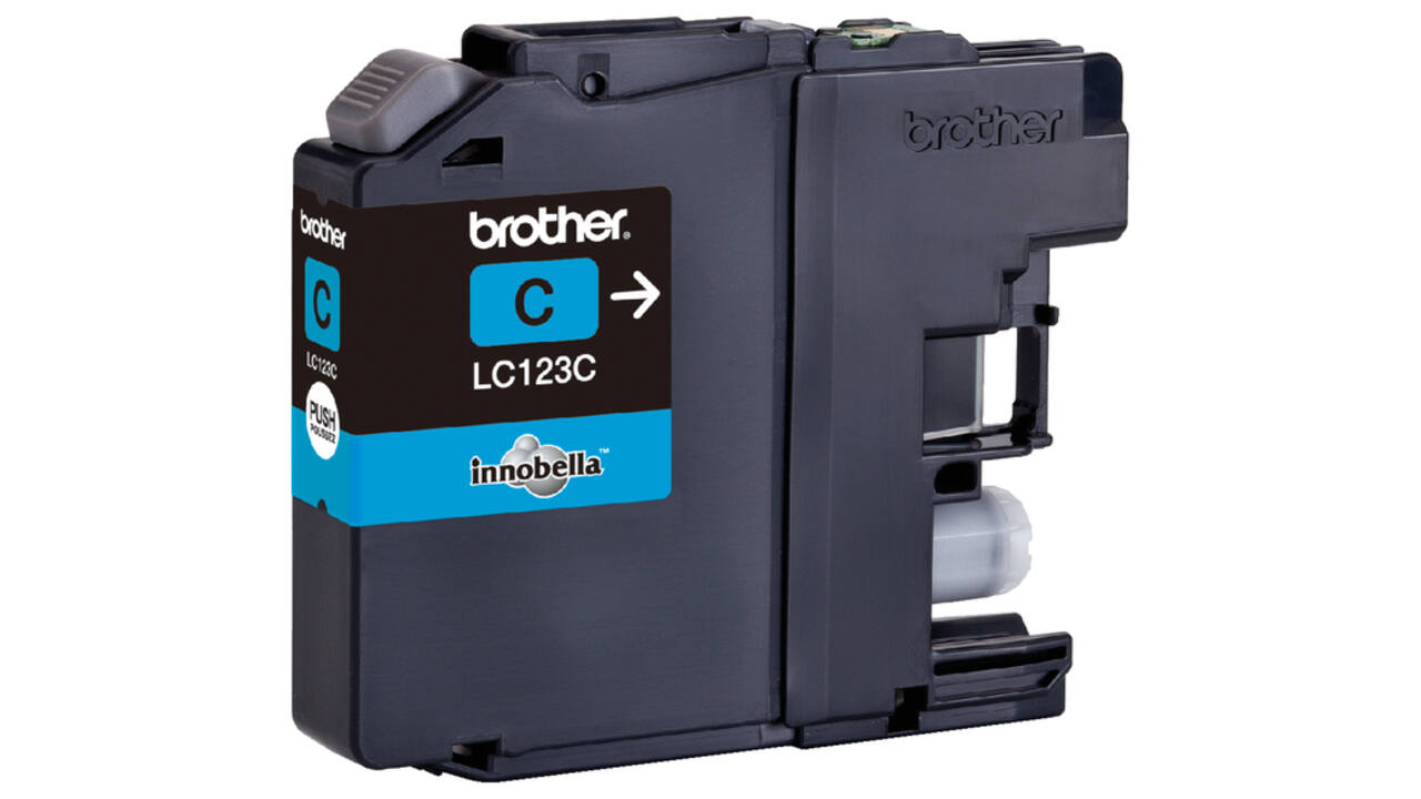 Inktcartridge Brother LC-123C blauw