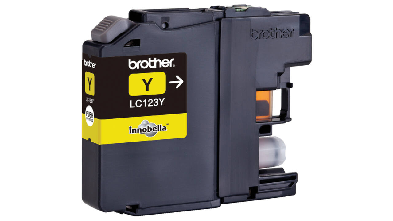 Inktcartridge Brother LC-123Y geel