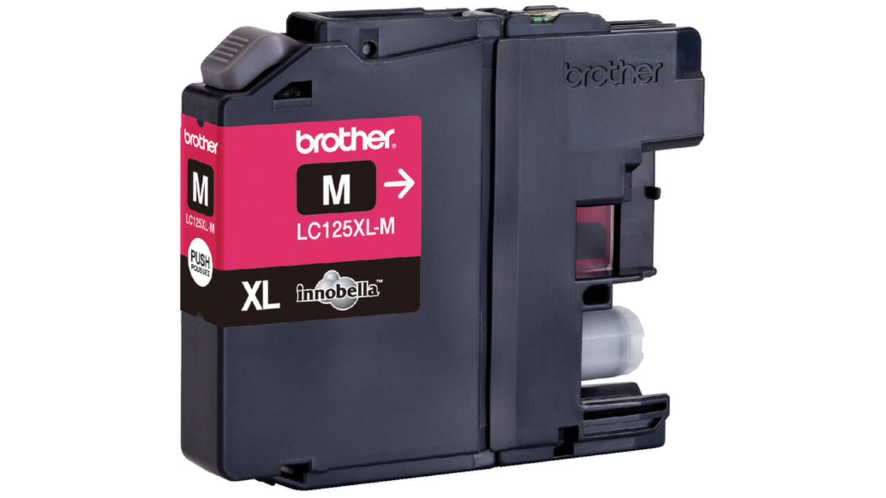Inktcartridge Brother LC-125XLM rood