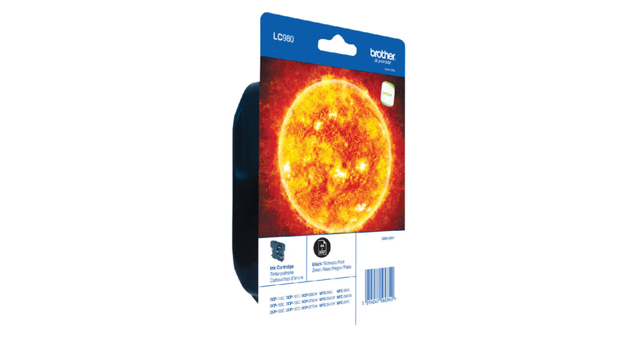Inktcartridge Brother LC-980BKBP zwart