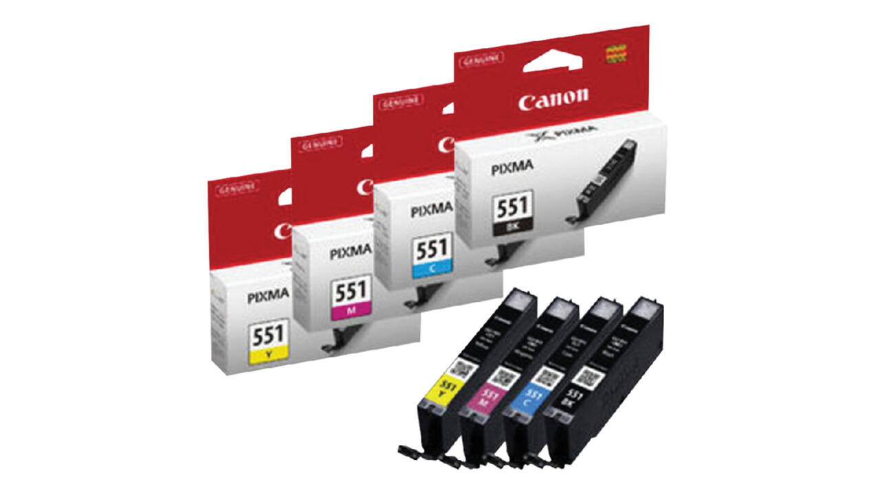Inktcartridge Canon CLI-551 rood