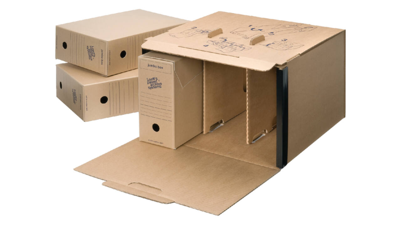Gemeentearchiefdoos Loeff's Jumbo Box 3007 370x255x115mm