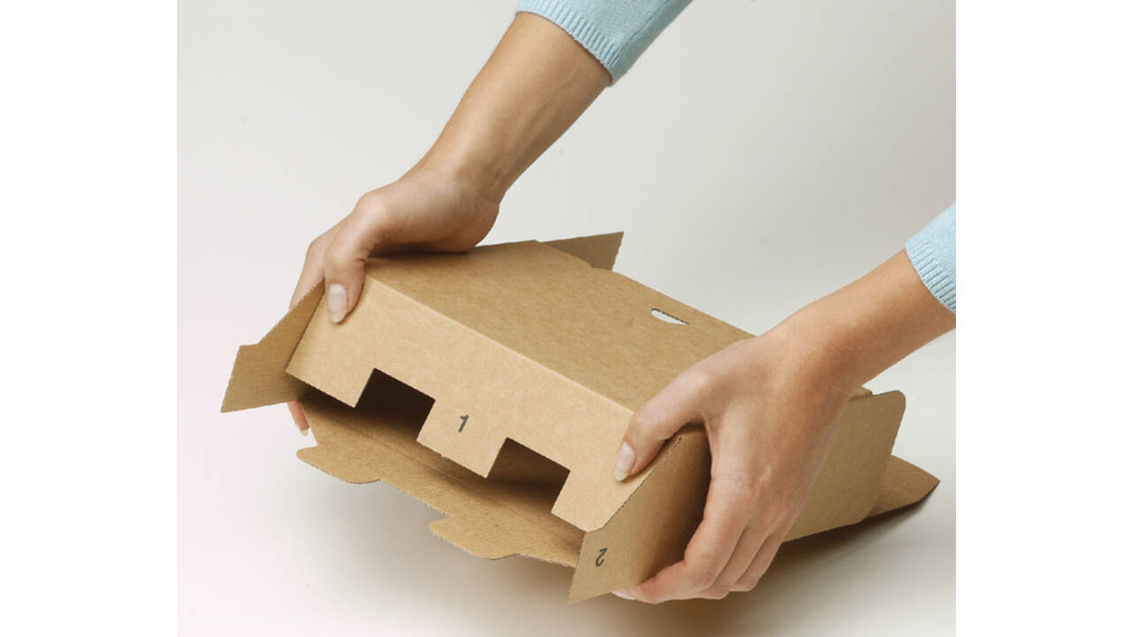Archiefdoos Loeff Quick Box 3000 A4 335x240x80mm