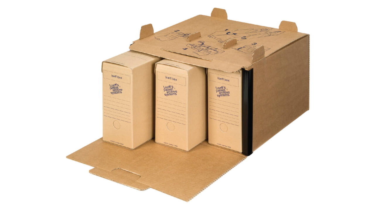 Archiefdoos Loeff's Box 3030 folio 370x260x115mm