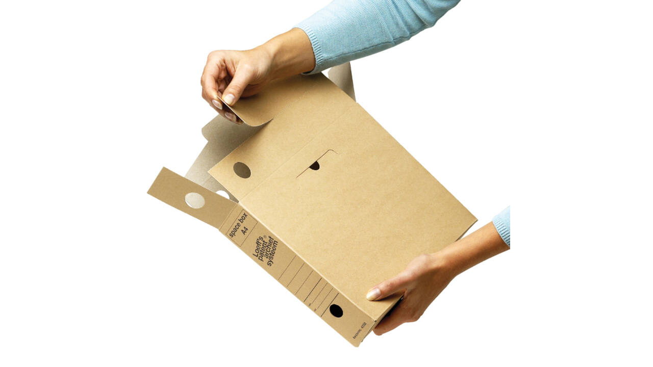 Archiefdoos Loeff's Space Box 4550 A4 320x240x60mm