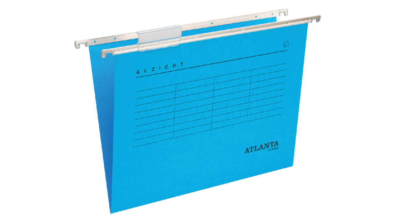 Hangmap Djois Alzicht A4 frontaal recycled V-bodem blauw