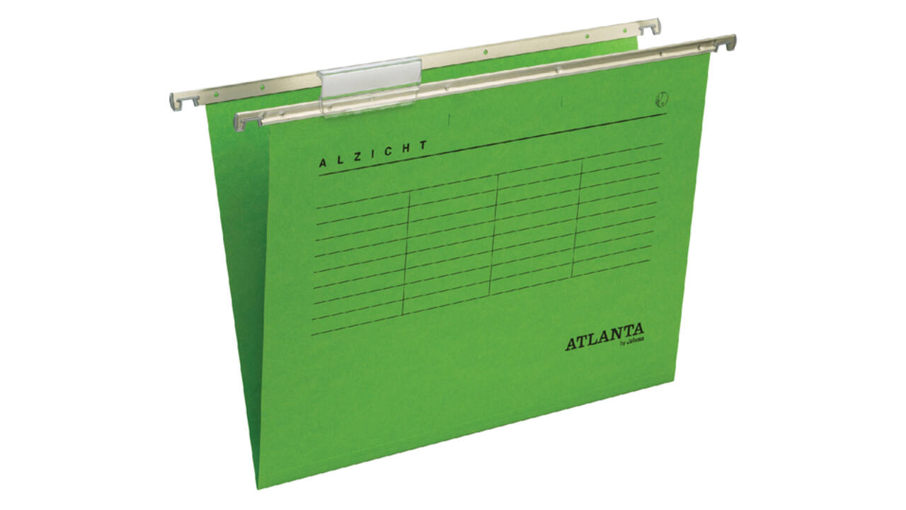 Hangmap Djois Alzicht folio frontaal recycled V-bodem groen