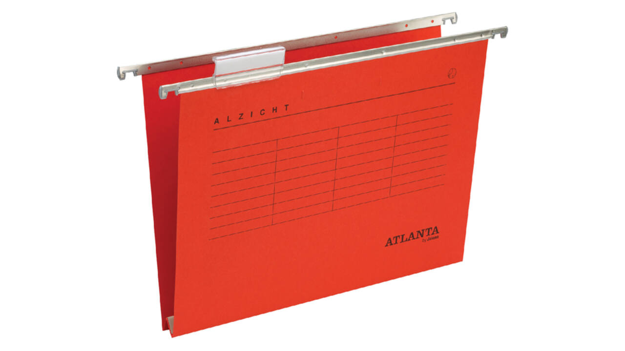 Hangmap Djois Alzicht A4 frontaal recycled U-bodem rood
