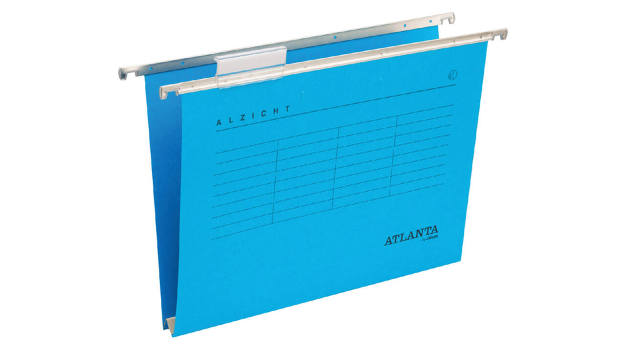 Hangmap Djois Alzicht A4 frontaal recycled U-bodem blauw