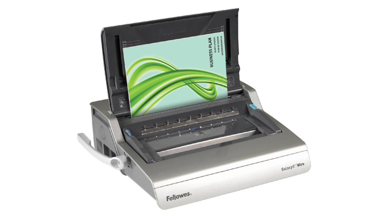 Inbindmachine Fellowes Galaxy-E wire 34-gaats elektrisch