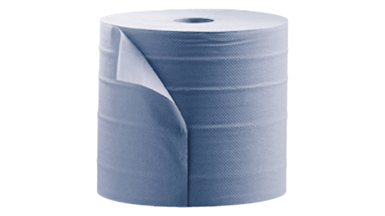 Poetspapier Satino CR1 Comfort 2-laags 1000 vel blauw 305310