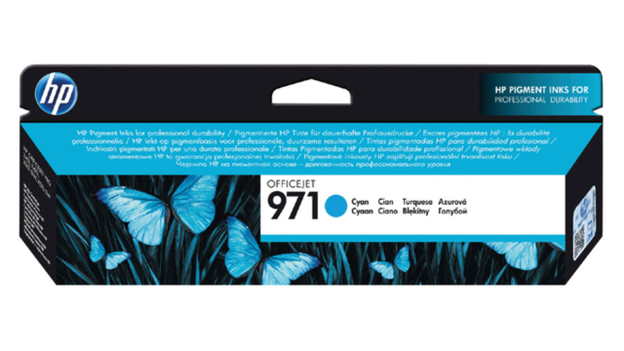 Inktcartridge HP CN622AE 971 blauw