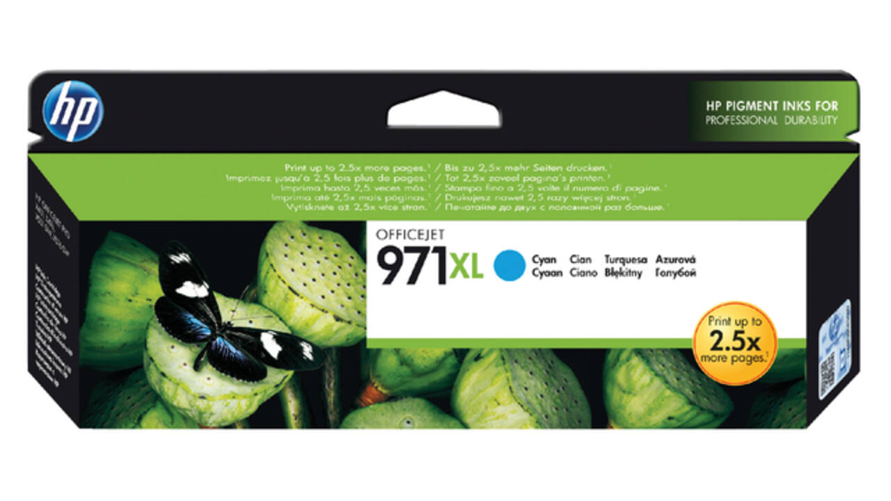 Inktcartridge HP CN626AE 971XL blauw