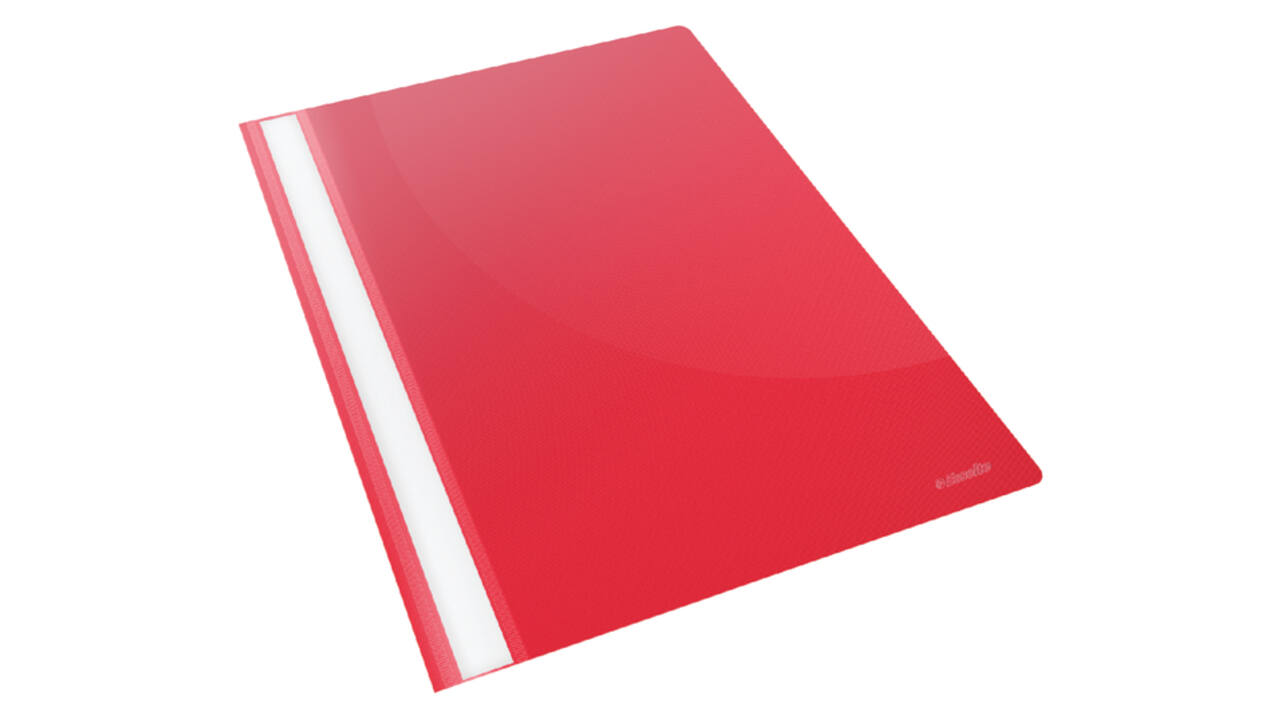 Snelhechter Esselte Vivida A4 PP rood