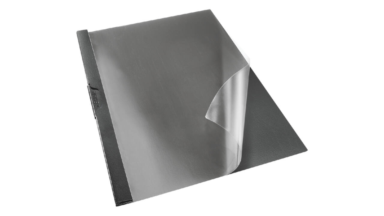 Klemmap Esselte Vivida A4 PVC zwart