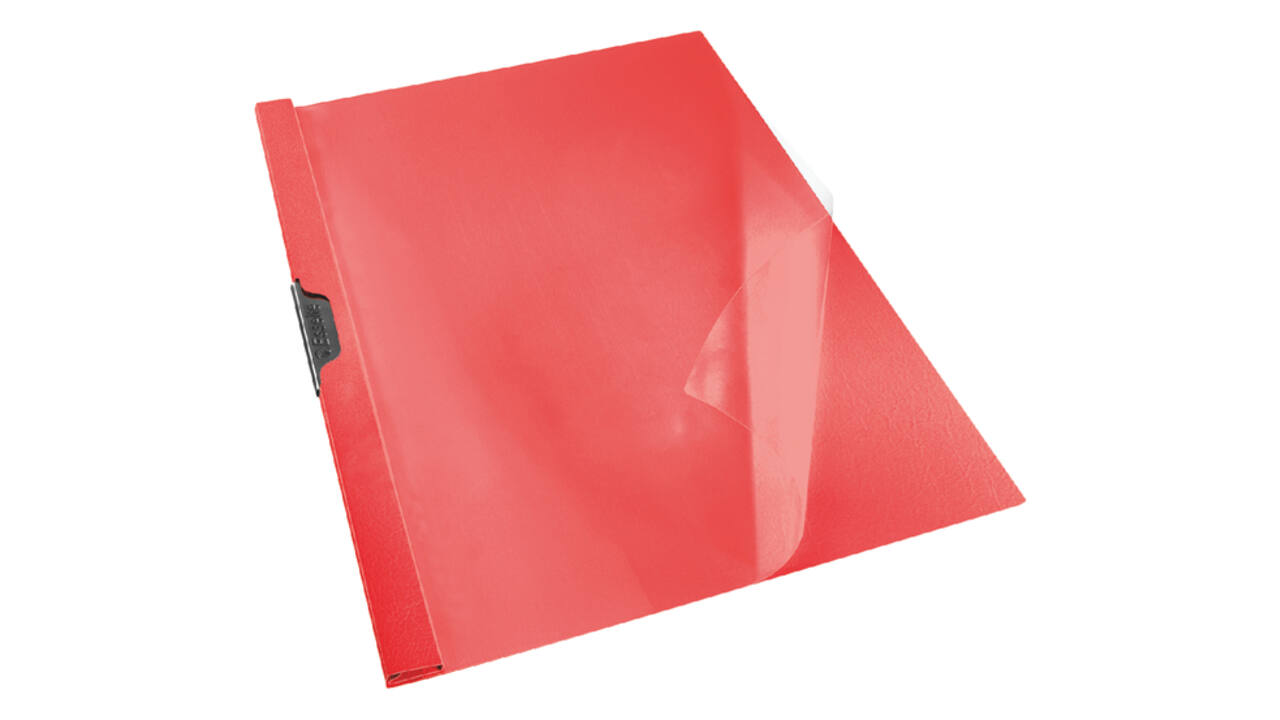 Klemmap Esselte Vivida A4 PVC Rood